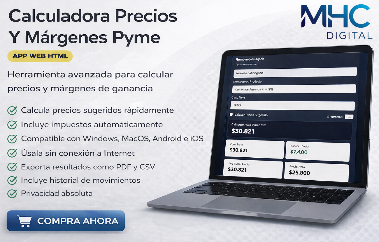 Calculadora de Precios Pro